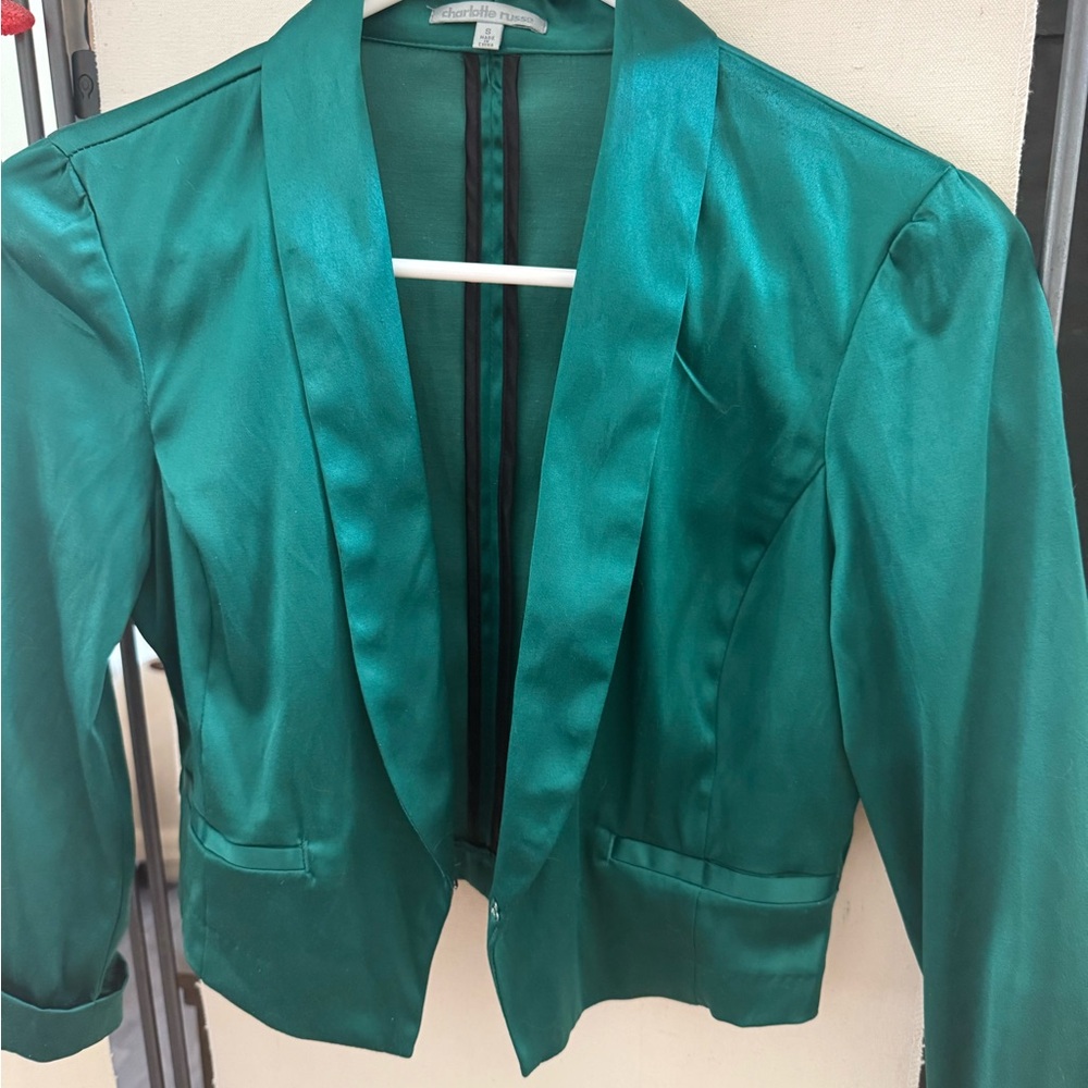 Charlotte Russe Green Women's Blazer